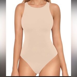 Mango Women's Nude Bodysuit